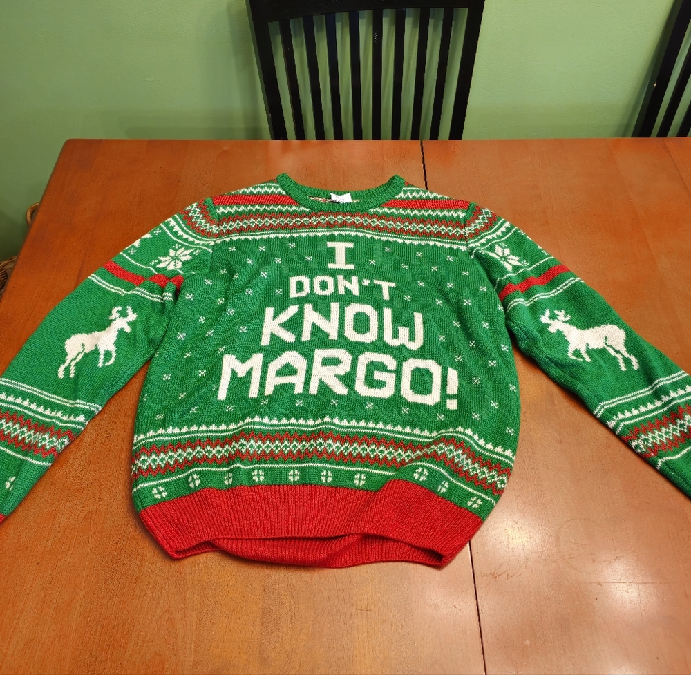 I Don't Know Margo! National Lampoons Christmas Vacation sweater.